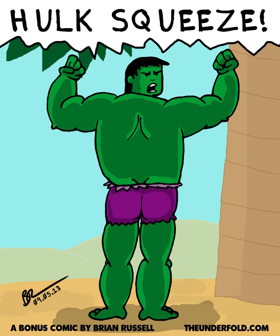 Hulk Squeeze! - Underfold Comics