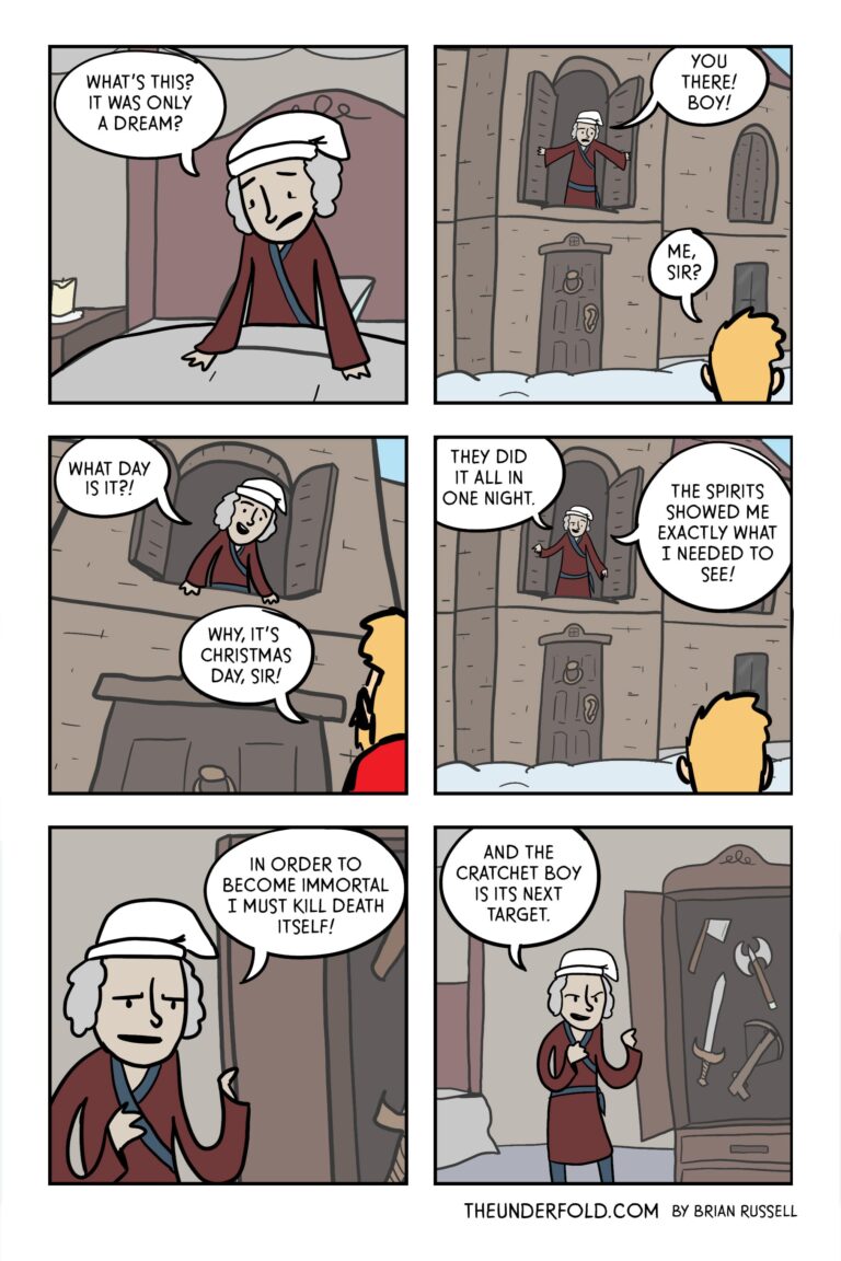 Christmas Carol Comic 